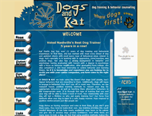 Tablet Screenshot of dogsandkat.com